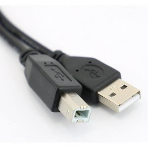 Aisens Câble Imprimante USB-A 2.0 vers USB-B Mâle/Mâle 1m Gris