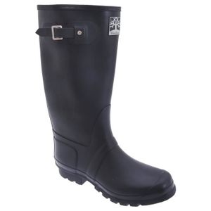 Bottes de pluie pour homme - Coupe large - Chaussures de marche pour homme - Imperméables, légères et confortables - Chaussures de jogging souples pour homme - Tendance et décontractée - Bottes en