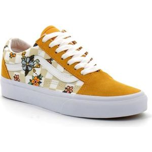 vans jaune fleur