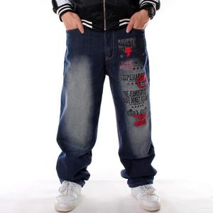 JEANS Jeans de danse de rue pour homme pantalon en Denim