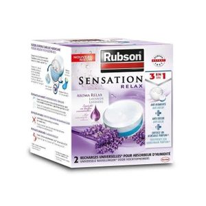 RUBSON Recharge Absorbeur d'humidité 4x450g - DISCOUNT