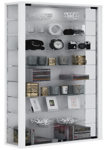 Blanc Bois VCM Mandosa M Vitrine Mural 40 x 60 x 10 cm