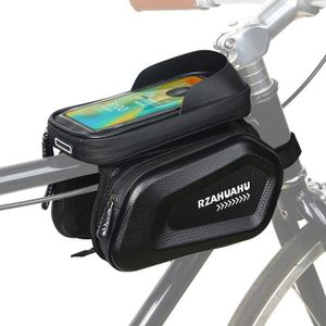 Sacoche triangle pour cadre de vélo gris - Sport