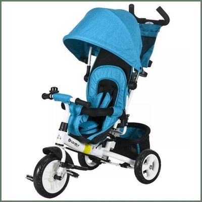 Tricycle pliable 6 en 1 pour enfants de 1 à 5 ans, avec poignée