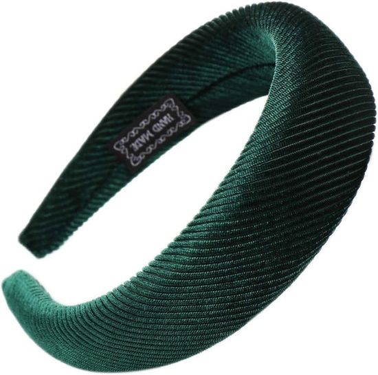 Lot De 3 Serre-Têtes En Velours ZEPIQOR - Noirs - Largeurs 1,5cm, 2cm Et 3cm - Pour Femmes Et Filles - Anti-Glisse