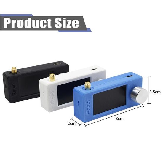 Besttoolifes Récepteur radio portable SI4732 0,5-108 MHz Mini radio 1,9 IPS écran ESP32-S3 Contrôle AM FM LSB USB Mode 800 mAh (Noir Besttoolifes Récepteur radio portable SI4732 0,5-108 MHz Mini radio 1,9 IPS écran ESP32-S3 Contrôle AM FM LSB USB Mode 800 mAh (Noir