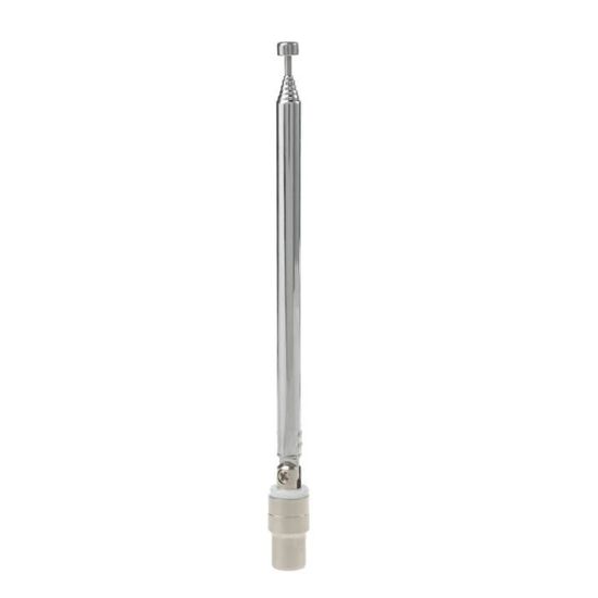 Antenne télescopique 1.4m SMA BNC TV F mâle connecteur universel intérieur plat pour antenne de télécommande Radio FM 1 pièce  13