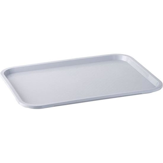 Paderno Fast-Food Tablett 30,7x43,5 Cm | Grau, Aus Polypropylen, Für Gastro & Haushalt
