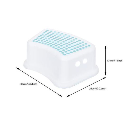 YushengTai Tabouret De Toilette Antidérapant Gris Pour Adulte - Améliorez Votre Posture Et Confort