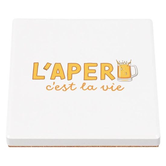 Grand Sac Shopping Plage Étudiant Apéro Fête Bière - L'Apéro C'est La Vie !
