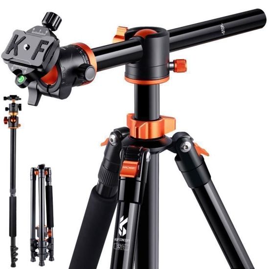 Kit trépied 2 en 1 monopode aluminium veo 2s 235ab avec rotu