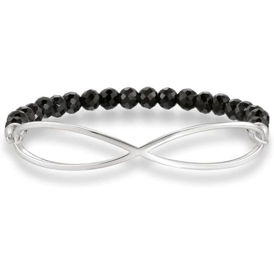 Thomas Sabo Bracciale Donna In Argento 925 Placcato Oro E Nylon Blu, Modello Charm Club LBA0060-848-1 - 5