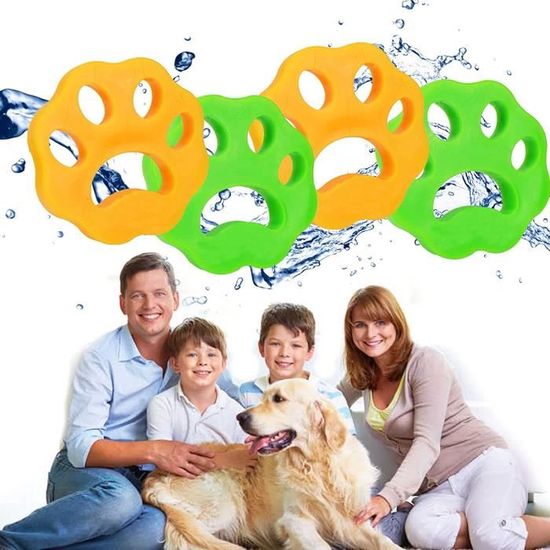 6 Rouleaux Adhésifs Anti-poils Animaux – Réutilisables – Pour Machine à Laver Et Vêtements