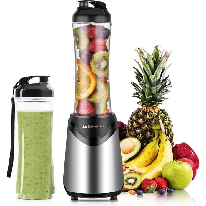 Heuchaey Mini Blender Smoothie Électrique, Mixeur Blender