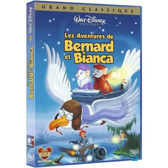 DVD Disney DVD Les aventures de Bernard et Bianca