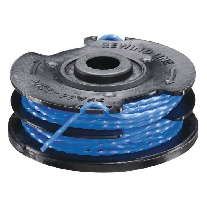 Lot 2 bobines double fil Ø 1 5 mm 3 1 pour coupe bordures électriques RAC109 - vue 2