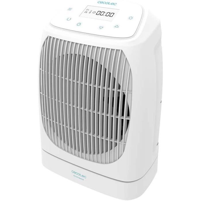 Radiateur Soufflant Portable 2000 W - 2 Niveaux De Puissance, Air Chaud/froid, Protection Surchauffe - Pour Pièce Rapide - 2
