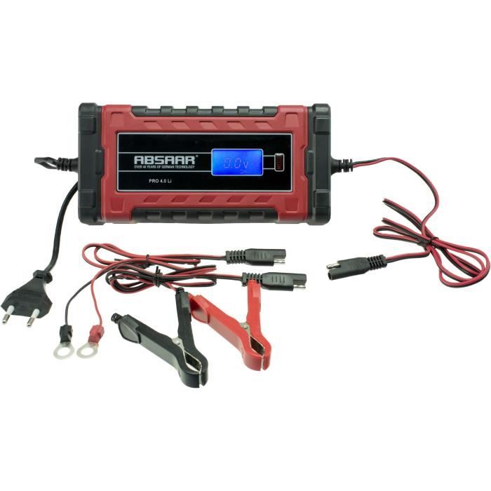 ABSAAR chargeur intelligent pro 4 lithium