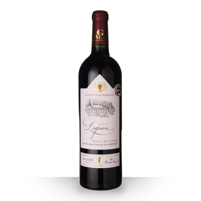 Château Lesparres 2015 AOC Graves de Vayres - 75cl - Vin Rouge