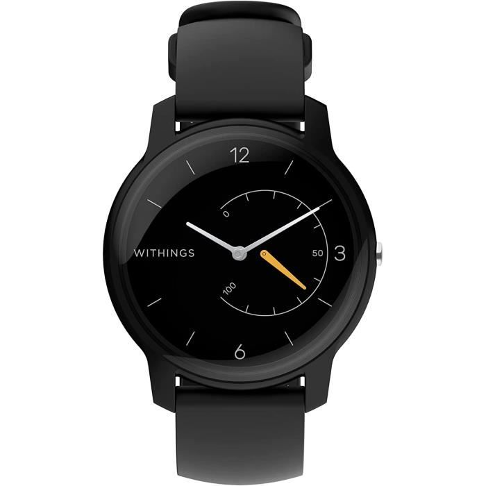 Withings Move - Montre Connectée Hybride - Suivi de l'Activité avec GPS Connecté, Analyse du Sommeil, Étanchéité et Autonomie de88