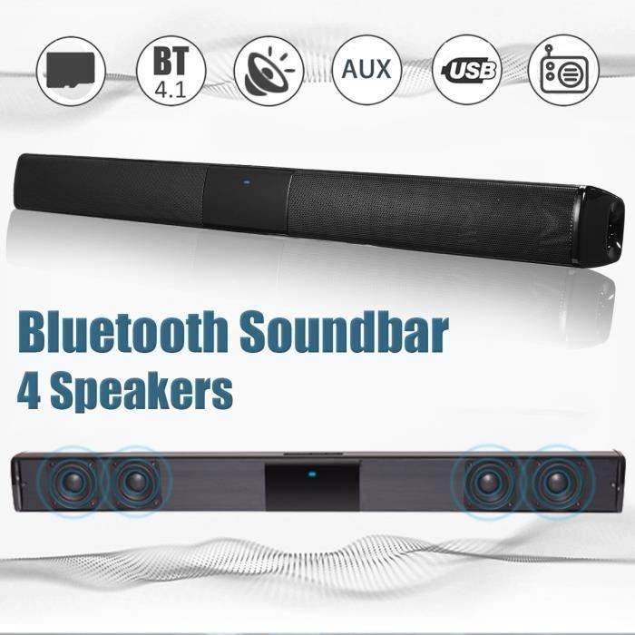 Haut-parleur Enceinte 20W Sans Fil Bluetooth Stéréo Hi-Fi Subwoofer FM TF AUX USB SA68722