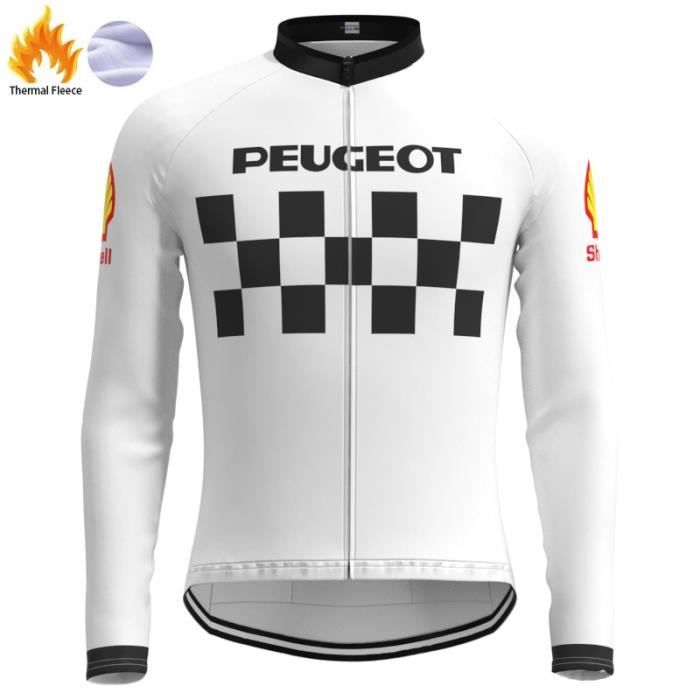 chapeau,1986 course aller Pro équipe rétro homme et femmes blanc cyclisme polaire casquette Triathlon hiver - Type Long Sleeve-XXL