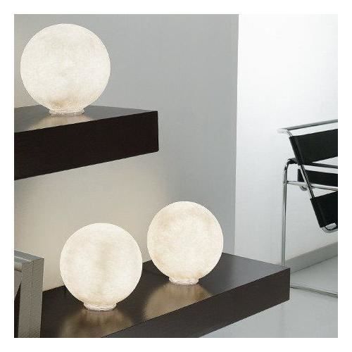 In-es.artdesign IN-ES060011 - LAMPE A POSER - T Moon 2 Lampe de Table Blanc