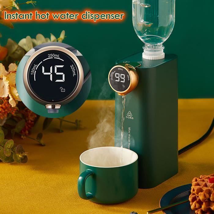 Distributeur d'eau chaude Mini portatif trois secondes d'ébullition créative de bureau chaud SkouZua2380