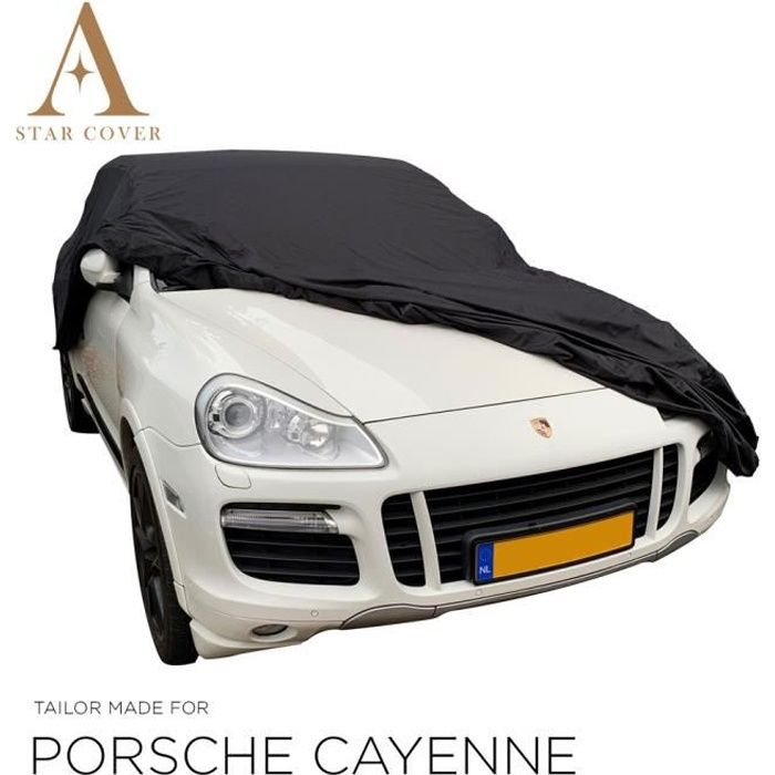 PORSCHE CAYENNE (958) BÂCHE DE PROTECTION EXTÉRIEUR NOIR NOUVEAUX HOUSSE DE VOITURE