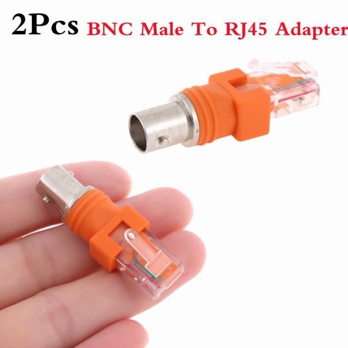 Connecteurs de Type F RF femelle à RJ45 mâle, adaptateur de coupleur de baril Coaxial, connecteurs RJ4 objet decoratif SSP3008