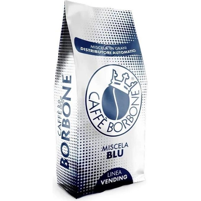 Caffè Borbone - Café en Grains 1kg Italienne Espresso- Mélange Bleu