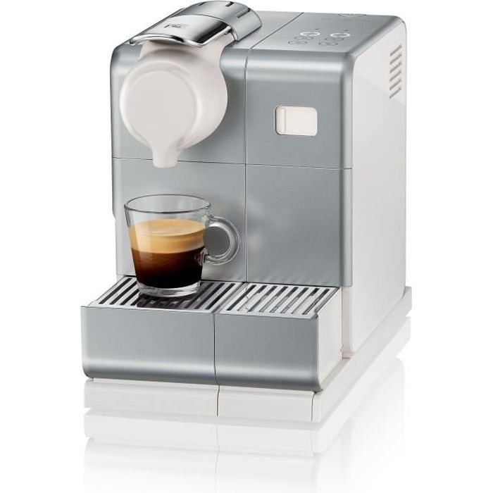 DELONGHI EN560.S NESPRESSO LATTISSIMA ONE + panneau de commande sensitif lattissima TOUCH ANIMATION - Machine expresso - Silver