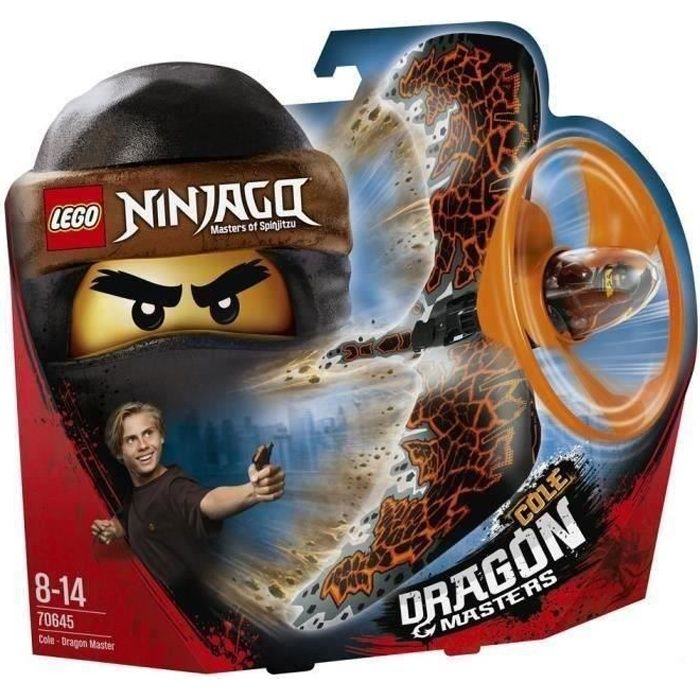LEGO® NINJAGO® 70645 Cole - Le Maître du Dragon - Jeu de Construction