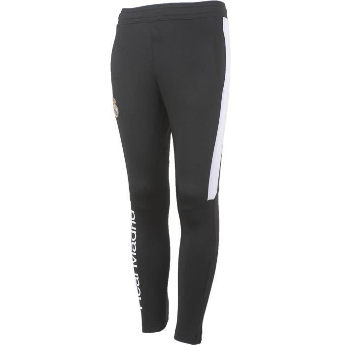 Pantalon training Real Madrid - Collection officielle - Taille enfant - Noir
