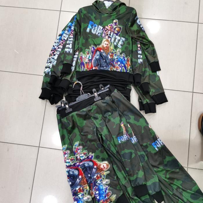 PANTALON DE JOGGING FORTNITE VERT 10 ANS