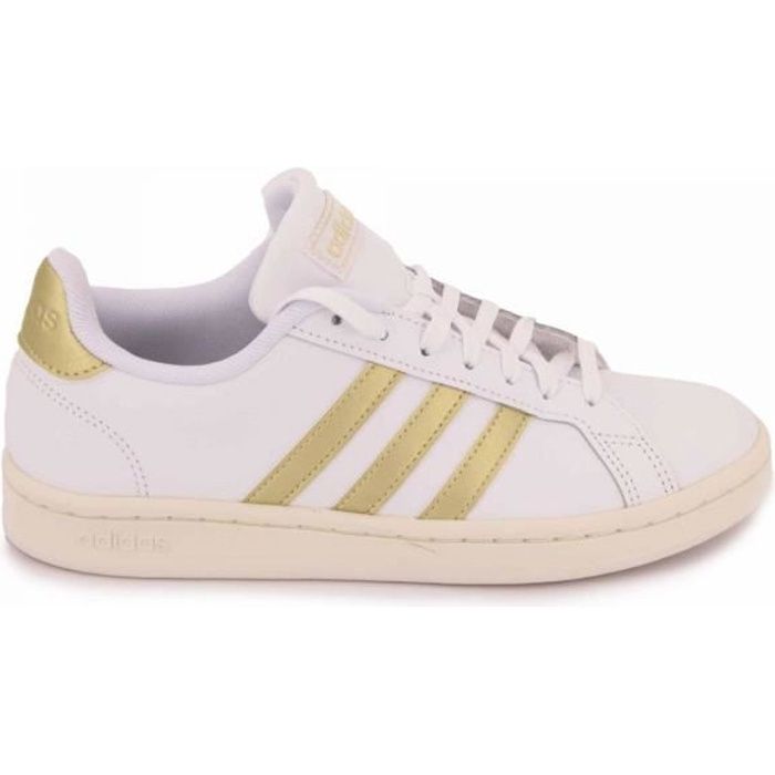Basket basse blanche/or gy6012 t36-41 Femme ADIDAS