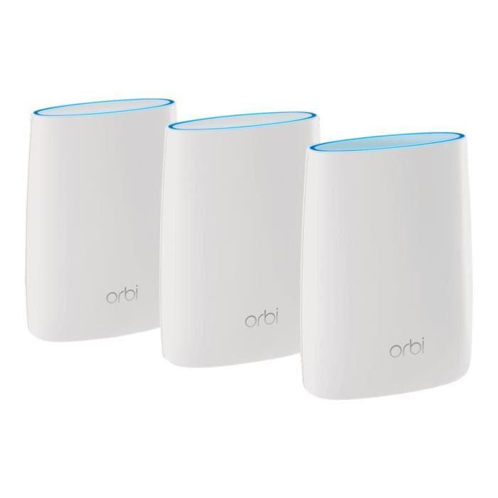ORBI Pack routeur + 2 Satellites RBK53 - Système wifi Orbi AC3000