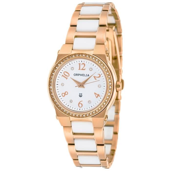 Orphelia - OR53371117 - Montre Femme - Quartz Analogique - Bracelet céramique multicolore