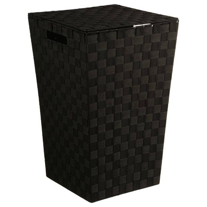 Panier à Linge 53cm Noir