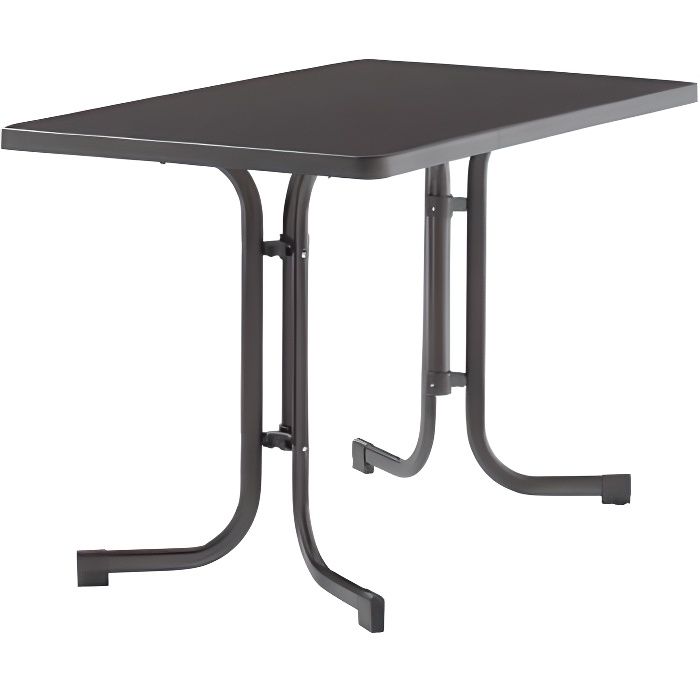 Sieger 233/G Table de Jardin Acier Gris 115 x 70 x 72 cm…