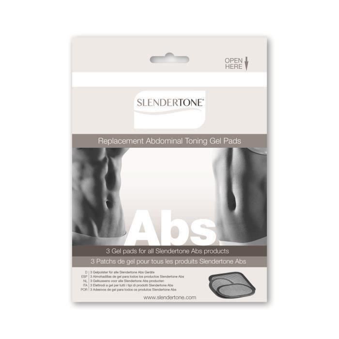 SHOT CASE - SLENDERTONE Electrodes Ceintures x3