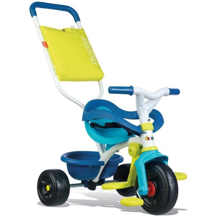 Smoby - 740405 - Tricycle Evolutif Be Fun Confort - Bleu