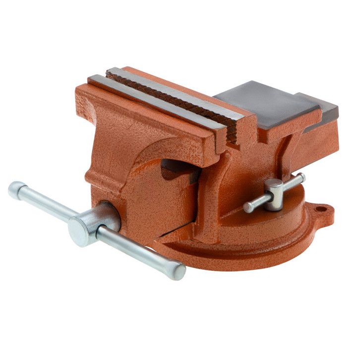 SPARTA - Etau d'établi pivotant - 125 mm