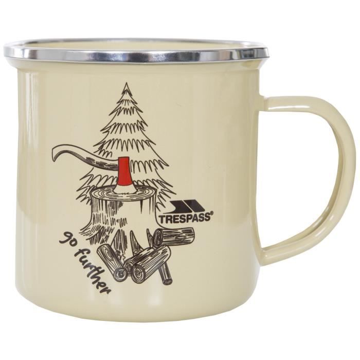 Trespass - Mug de camping en émail ELMA