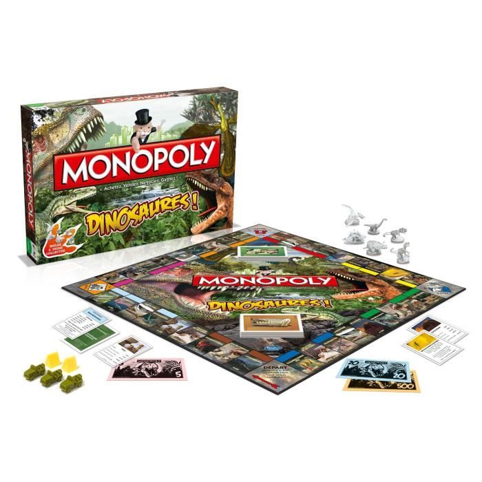 WINNING MOVES Monopoly Dinosaures