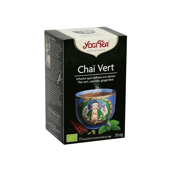 Yogi Tea Chai Vert 17 sachets