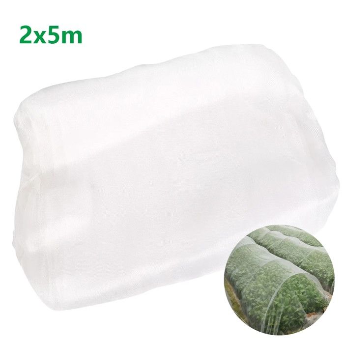 Filet De Protection Pour Jardin Contre Insectes Et Oiseaux - Maille Fine Respirante - 3x4 M - Résistant UV