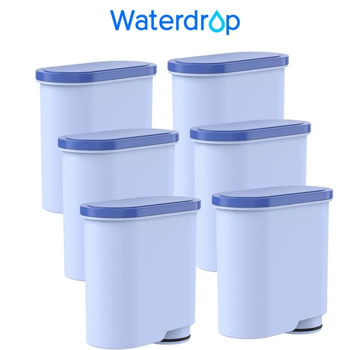 Waterdrop Filtre à Eau de Rechange Compatible avec Philips® AquaClean® CA6903/10 CA6903/22 CA6903 Filtre à Calcaire (6)