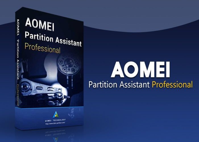 Logiciel Complet AOMEI Partition Assistant Pro [Windows 64] non compatible Mac. Licence valide pour un poste