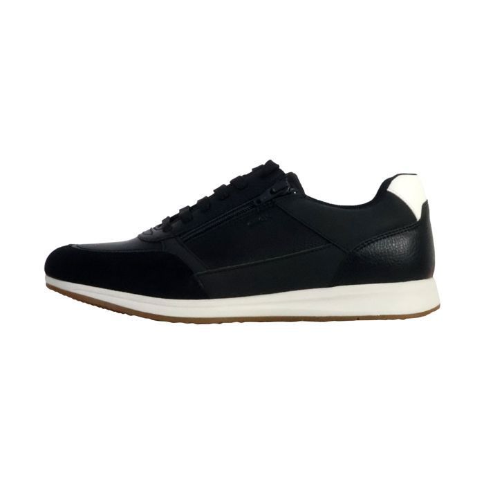 Geox GEOX Avery A - Baskets basses homme zippées bleu confort respirant